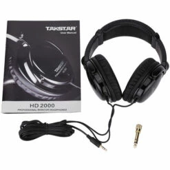 ASUPERMALL Takstar Hd 2000 Cable Stereo Dynamique Moniteur Casque Casque Pour Guitare Ordinateur Ordinateur Cd Player Walkman Mp3 Mp4 Ecouteur -Protection auditive et tête Soldes 2022 43223012 5