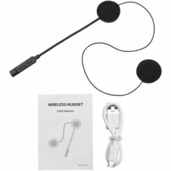ASUPERMALL Casque Sans Fil Bt Casque D'Interphone Moto Casque De Musique Mains Libres Avec Microphone Hd Pour Motard -Protection auditive et tête Soldes 2022 43713797 3