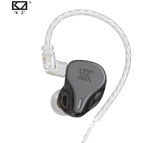 Kz Dq6 3.5Mm Casque D'Oreille Intra-Auriculaire 3Dd Dynamique Hifi Musique Hifi Casque De Sport 2Pin Cable Detachable, Gris, Sans Micro 3 Kz Dq6 3.5Mm Casque D'Oreille Intra-Auriculaire 3Dd Dynamique Hifi Musique Hifi Casque De Sport 2Pin Cable Detachable, Gris, Sans Micro