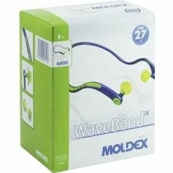 Casque De Protection Auditive 27 DB Moldex WaveBand 6800 01 1 Pc(s) - Bleu, Vert