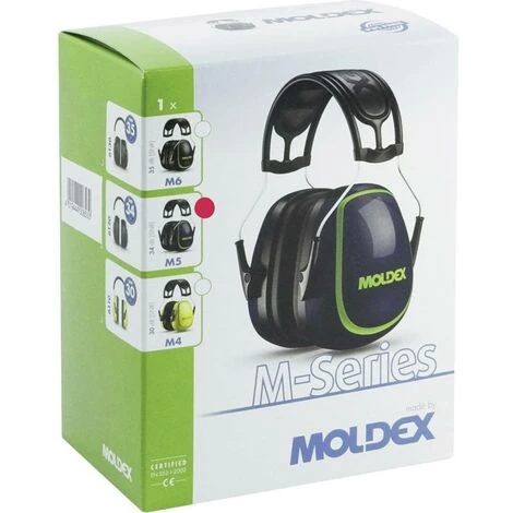 Casque Antibruit Passif 34 DB Moldex Kapselgehörschützer M5 SNR=34dB Hochglanzoberfläche 612001 1 Pc(s) - Bleu, Vert 4 Casque Antibruit Passif 34 DB Moldex Kapselgehörschützer M5 SNR=34dB Hochglanzoberfläche 612001 1 Pc(s) - Bleu, Vert – Image 2