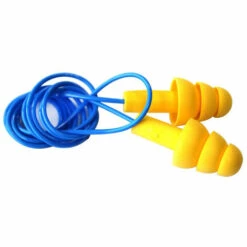 BRIDAY 3M BOUCHON D'OREILLE ANTI-BRUIT REUSABLE EAR PLUG BLEU, JAUNE 1 PIÈCE(S) -Protection auditive et tête Soldes 2022 44929290 3