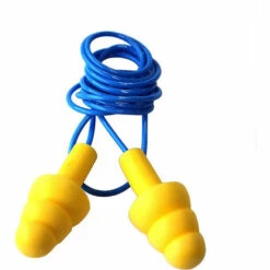 BRIDAY 3M BOUCHON D'OREILLE ANTI-BRUIT REUSABLE EAR PLUG BLEU, JAUNE 1 PIÈCE(S) -Protection auditive et tête Soldes 2022 44929290 4