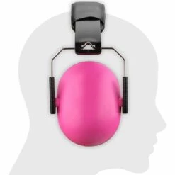 TINOR Casque Antibruit Rose - Protection Sécurité Auditive Réduction De Bruit, Adapté Pour Enfant Et Adulte Pour Stand De Tir, Chasse, Travail Du Bois Et Tonte -Protection auditive et tête Soldes 2022 45809953 5
