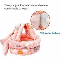 Bébé Casque Protecteur Triomphe Tête Bébé Casque De Sécurité Harnais Réglables Protecteur De La Tête Sans Bosses Tête Coussin De Sécurité Casque -Protection auditive et tête Soldes 2022 46607378 4