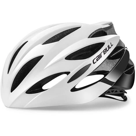 CAIRBULL Casque De Vélo De Route Léger, Respirant Et Confortable, Casque De Sécurité, Taille M Blanc Et Noir (54-58CM) - Taille M Blanc Et Noir (54-58CM) 3 CAIRBULL Casque De Vélo De Route Léger, Respirant Et Confortable, Casque De Sécurité, Taille M Blanc Et Noir (54-58CM) - Taille M Blanc Et Noir (54-58CM)