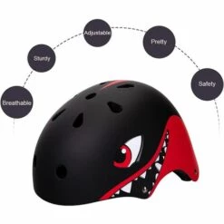 TANABATA Casque Enfant 2-5 Ans Garçons Et Filles. Casque De Vélo Réglable. Casque De Patineur Pour Enfants. Articles De Sport Légers Et Robustes. Diamètre 51-54 Cm -Protection auditive et tête Soldes 2022 47276016 3