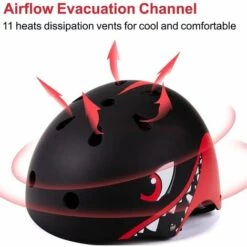 TANABATA Casque Enfant 2-5 Ans Garçons Et Filles. Casque De Vélo Réglable. Casque De Patineur Pour Enfants. Articles De Sport Légers Et Robustes. Diamètre 51-54 Cm -Protection auditive et tête Soldes 2022 47276016 5