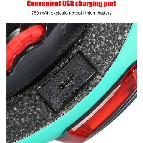 TANABATA Skateboard Et BMX Casque De Vélo Pour Enfants Et Adultes Casque Trottinette Electrique.Casque De Vélo De Lumière LED Casque De Vélo Planche à Roulettes électrique Roue De Casque 6 TANABATA Skateboard Et BMX Casque De Vélo Pour Enfants Et Adultes Casque Trottinette Electrique.Casque De Vélo De Lumière LED Casque De Vélo Planche à Roulettes électrique Roue De Casque – Image 4