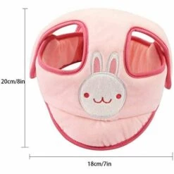 TANABATA Casque Sécurité Bébé Casque De Protection Anti Choc Sécurité Domestique Réglable Coton Éponge Motif Cartoon Pour Enfant 6 Mois - 5 Ans (Rose 2) -Protection auditive et tête Soldes 2022 47276026 3