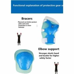 TANABATA Casque De Vélo Pour Enfants Équipement De Protection Set âge 3-13 Ans Knee Pads Coudières Poignet Cyclisme Roller Garçons Filles Et Casques De Planche à Roulettes Réglable Pour Scooter.3.M 9 TANABATA Casque De Vélo Pour Enfants Équipement De Protection Set âge 3-13 Ans Knee Pads Coudières Poignet Cyclisme Roller Garçons Filles Et Casques De Planche à Roulettes Réglable Pour Scooter.3.M -Protection auditive et tête Soldes 2022 47276034 3