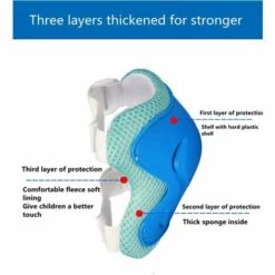 TANABATA Casque De Vélo Pour Enfants Équipement De Protection Set âge 3-13 Ans Knee Pads Coudières Poignet Cyclisme Roller Garçons Filles Et Casques De Planche à Roulettes Réglable Pour Scooter.3.M 10 TANABATA Casque De Vélo Pour Enfants Équipement De Protection Set âge 3-13 Ans Knee Pads Coudières Poignet Cyclisme Roller Garçons Filles Et Casques De Planche à Roulettes Réglable Pour Scooter.3.M -Protection auditive et tête Soldes 2022 47276034 4