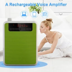 ASUPERMALL Amplificateur Vocal Portable Amplificateur De Vioce Rechargeable Avec Casque De Microphone Cable Et Ceinture Pour L'Enseignement De La Formation De Chant, Noir 11 ASUPERMALL Amplificateur Vocal Portable Amplificateur De Vioce Rechargeable Avec Casque De Microphone Cable Et Ceinture Pour L'Enseignement De La Formation De Chant, Noir -Protection auditive et tête Soldes 2022 47934268 5