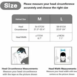 TINOR Casque De Vélo Avec Lumière LED Casque Trottinette Electrique Noir (54-57cm) 9 TINOR Casque De Vélo Avec Lumière LED Casque Trottinette Electrique Noir (54-57cm) -Protection auditive et tête Soldes 2022 48409444 3