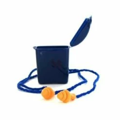 1 Paire De Bouchons D'oreilles Avec Cordons 3M 1271 - Bleu