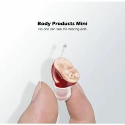 M-E Mini CIC Prothèses Auditives Invisibles T23 CIC Digital - 4 Canaux, 8 Bandes, Amplificateur De Son Intelligent Pour Personnes Âgées -Protection auditive et tête Soldes 2022 50818112 4