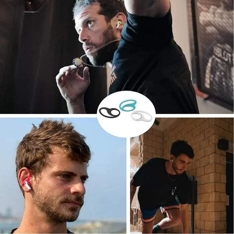 Ear Hooks Crochets D'oreille De Sport, Boucles De Support En Silicone Anti-Perte Support Pour écouteurs Sans Fil Parfait Pour Le Fitness, La Course à Pied, Le Jogging, Le Cyclisme, La Gym Fontainebleau 3 Paires 7 Ear Hooks Crochets D'oreille De Sport, Boucles De Support En Silicone Anti-Perte Support Pour écouteurs Sans Fil Parfait Pour Le Fitness, La Course à Pied, Le Jogging, Le Cyclisme, La Gym Fontainebleau 3 Paires – Image 5