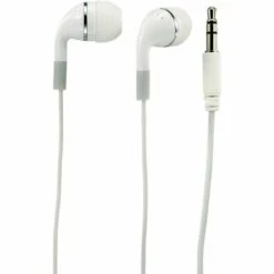 Basetech E-H 115 Écouteurs Intra-auriculaires Filaire Blanc - Blanc