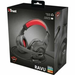 Trust GXT307 Ravu Gaming Micro-casque Supra-auriculaire Filaire Stereo Rouge/noir Volume Réglable, Mise En Sourdine Du -Protection auditive et tête Soldes 2022 51153435 3