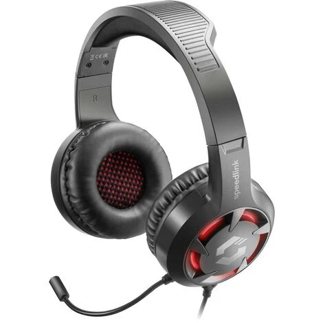 SpeedLink CASAD Gaming Micro-casque Supra-auriculaire Filaire Stereo Noir Volume Réglable 3 SpeedLink CASAD Gaming Micro-casque Supra-auriculaire Filaire Stereo Noir Volume Réglable