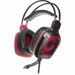 SpeedLink DRAZE Gaming Micro-casque Supra-auriculaire Filaire Stereo Noir/rouge Télécommande, Volume Réglable, Mise En