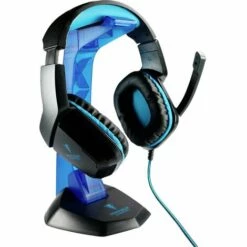 Berserker Gaming AVRAK Gaming Micro-casque Supra-auriculaire Filaire Stereo Noir, Bleu -Protection auditive et tête Soldes 2022 51161674 3