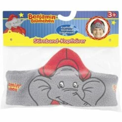 Technaxx Benjamin Blümchen Pour Enfants Casque Supra-auriculaire Filaire Gris Bandeau, Limitation De Volume -Protection auditive et tête Soldes 2022 51164248 3