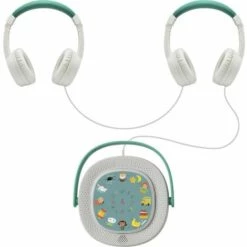 Timio TIMIO Kinder-Kopfhörer Pour Enfants Casque Supra-auriculaire Filaire Blanc -Protection auditive et tête Soldes 2022 51253537 3