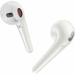 1more ComfoBuds Écouteurs Intra-auriculaires Bluetooth Blanc Noise Cancelling Micro-casque, Résistant à La Sueur, Comma