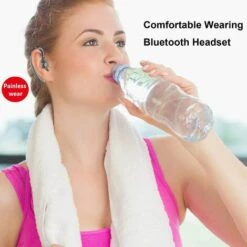 ZHUOXUAN Oreillette Bluetooth Casque Sans Fil 5.0 Écouteurs Mains Libres 20 Heures De Lecture Écouteurs Antibruit Avec Micro Compatible Oreille Gauche Ou Droite Téléphones Portables Android Voiture Camionneur Bureau De Chauffeur (Gris) -Protection auditive et tête Soldes 2022 51453967 3