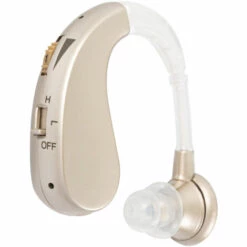 DECKON Amplificateurs Auditifs Numériques - Paire D'amplificateurs De Son Personnels - Amplification Du Son Derrière L'oreille