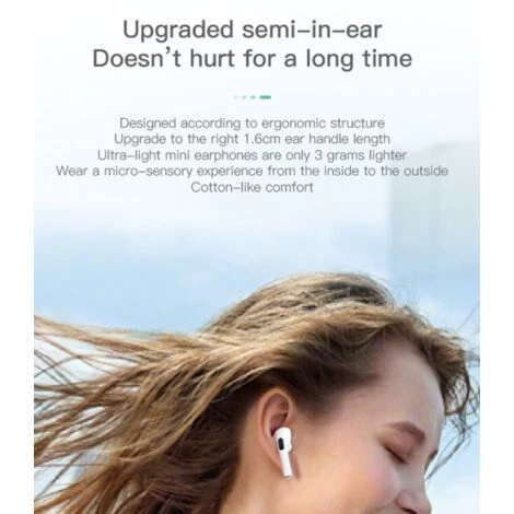 CADEAUX Oreillette Bluetooth Sans Fil Pro7 Intra-auriculaire Binaural Stéréo 5.0 Sports Mini Tws Basse Oreillette Bluetooth 5 CADEAUX Oreillette Bluetooth Sans Fil Pro7 Intra-auriculaire Binaural Stéréo 5.0 Sports Mini Tws Basse Oreillette Bluetooth – Image 3