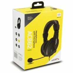 BRICOLINE Casque Supra-auriculaire USB Plug & Play Avec Microphone Audiocore AC862, Longueur De Câble 1,5 M Pour Le Travail à Distance 9 BRICOLINE Casque Supra-auriculaire USB Plug & Play Avec Microphone Audiocore AC862, Longueur De Câble 1,5 M Pour Le Travail à Distance -Protection auditive et tête Soldes 2022 52654828 3