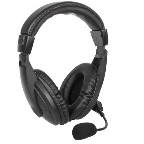 BRICOLINE Casque Supra-auriculaire USB Plug & Play Avec Microphone Audiocore AC862, Longueur De Câble 1,5 M Pour Le Travail à Distance 6 BRICOLINE Casque Supra-auriculaire USB Plug & Play Avec Microphone Audiocore AC862, Longueur De Câble 1,5 M Pour Le Travail à Distance – Image 4