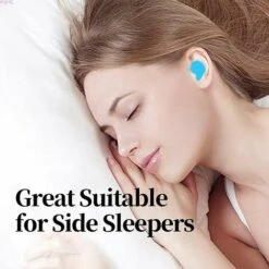 ALMI Bouchon D'Oreille, 6 Paires Boule Quies En Silicone Quies Moulables, Réutilisables Pour Sommeil Suppression Du Bruit Dormir Natation Ronflement (Bleu) 10 ALMI Bouchon D'Oreille, 6 Paires Boule Quies En Silicone Quies Moulables, Réutilisables Pour Sommeil Suppression Du Bruit Dormir Natation Ronflement (Bleu) -Protection auditive et tête Soldes 2022 52759073 4