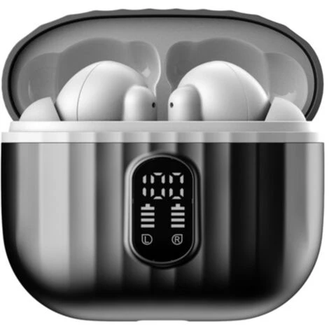 GroupM Casque Bluetooth Sans Fil De Qualité Sonore HIFI à Affichage Numérique (noir) 3 GroupM Casque Bluetooth Sans Fil De Qualité Sonore HIFI à Affichage Numérique (noir)