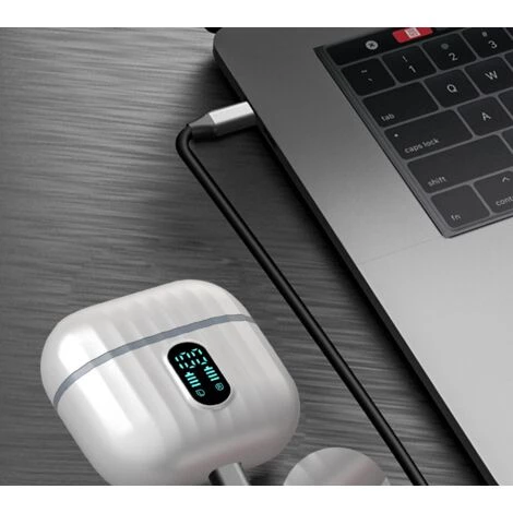 GroupM Casque Bluetooth Sans Fil De Qualité Sonore HIFI à Affichage Numérique (noir) 5 GroupM Casque Bluetooth Sans Fil De Qualité Sonore HIFI à Affichage Numérique (noir) – Image 3