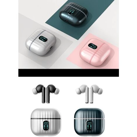 GroupM Casque Bluetooth Sans Fil De Qualité Sonore HIFI à Affichage Numérique (noir) 7 GroupM Casque Bluetooth Sans Fil De Qualité Sonore HIFI à Affichage Numérique (noir) – Image 5