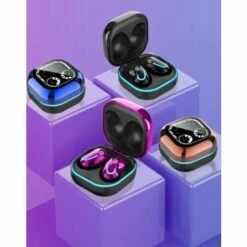 GroupM Casque Bluetooth Sans Fil 5.1 Mini Touch (Bleu) -Protection auditive et tête Soldes 2022 52935437 2