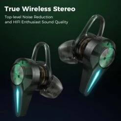 LIFCAUSAL Casque Sans Fil, écouteurs Bluetooth Sans Fil Avec Suppression Du Bruit Pour Kiboule K5, Noir -Protection auditive et tête Soldes 2022 53643062 5