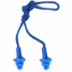 Bouchons D'oreille Avec Cordon Réutilisables Bouchons D'oreille En Silicone Du Sommeil Bouchons D'oreille Suppression Du Bruit De Bouchons Pour La Protection Auditive 35dB，Irisfr