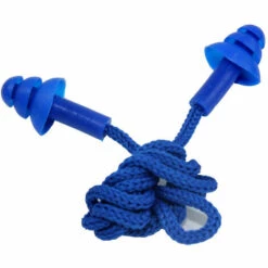 Bouchons D'oreille Avec Cordon Réutilisables Bouchons D'oreille En Silicone Du Sommeil Bouchons D'oreille Suppression Du Bruit De Bouchons Pour La Protection Auditive 35dB，Irisfr -Protection auditive et tête Soldes 2022 53775475 3