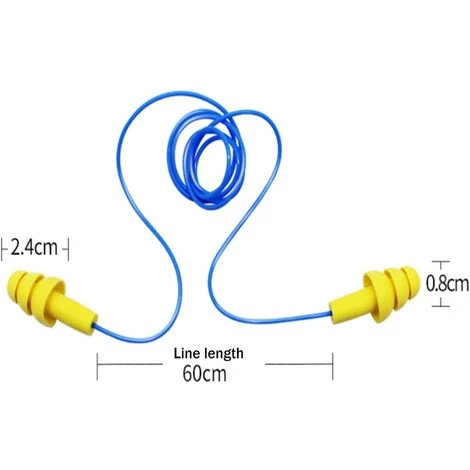 Bouchons D'oreilles En Silicone, Bouchon Oreille Réduction Anti-Bruit Et Protection Auditive Pour Dormir, Sommeil, Etudier, Travailler, Natation,Irisfr 4 Bouchons D'oreilles En Silicone, Bouchon Oreille Réduction Anti-Bruit Et Protection Auditive Pour Dormir, Sommeil, Etudier, Travailler, Natation,Irisfr – Image 2