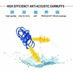 Bouchons D'oreilles En Silicone, Bouchon Oreille Réduction Anti-Bruit Et Protection Auditive Pour Dormir, Sommeil, Etudier, Travailler, Natation,Irisfr 9 Bouchons D'oreilles En Silicone, Bouchon Oreille Réduction Anti-Bruit Et Protection Auditive Pour Dormir, Sommeil, Etudier, Travailler, Natation,Irisfr -Protection auditive et tête Soldes 2022 53776453 3