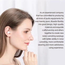 LIFCAUSAL Bouchons D'oreille En Silicone -40dB Réduction Du Bruit Isolation Acoustique Bouchon D'oreille Protection De L'oreille Anti-bruit Bouchon D'oreille Souple -Protection auditive et tête Soldes 2022 54006041 3