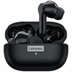 LIFCAUSAL Écouteurs Sans Fil, écouteurs Pour Lenovo LP1S BT 5.0, Mini écouteurs Sport écouteurs Intra-auriculaires à Commande Tactile Avec Micro 250 MAh étui De Charge
