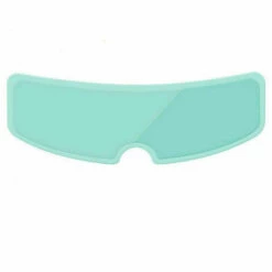 SUPERSELLER Film Universel De Bouclier De Casque Anti-buée Anti-pluie Film Anti-brouillard De Pluie Pour Le Film De Visière De Casque Autocollant De Protection De Lentille - Vert Clair