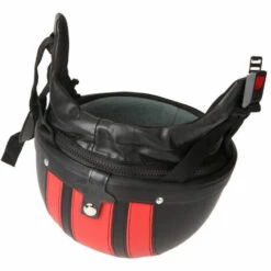 SUPERSELLER Casque Moto Scooter Demi-visage En Cuir Avec Visière Lunettes UV Style Rétro Vintage 54-60cm - Rouge 11 SUPERSELLER Casque Moto Scooter Demi-visage En Cuir Avec Visière Lunettes UV Style Rétro Vintage 54-60cm - Rouge -Protection auditive et tête Soldes 2022 54448740 5