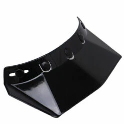 SUPERSELLER Visière Universelle à 5 Boutons-pression Pour Casque De Moto à Visage Ouvert, Pare-vent Rabattable, Bouclier De Casque De Moto, Languette - Le Noir -Protection auditive et tête Soldes 2022 54449255 5