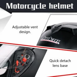 SUPERSELLER Casque Homme Casque Intégral Et Couverture Intégrale Cool Casque Moto Racing Casque Intégral Moto Casque Moto Électrique Voiture Double Lentille Casque - Clown Blanc XXL -Protection auditive et tête Soldes 2022 54450309 4